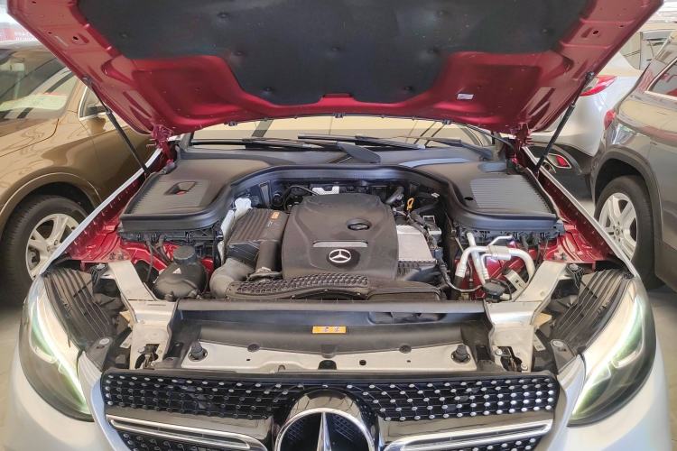 Used Mercedes-Benz GLC Coupe 2017 GLC 200 4MATIC Coupe SUV Engine Bay