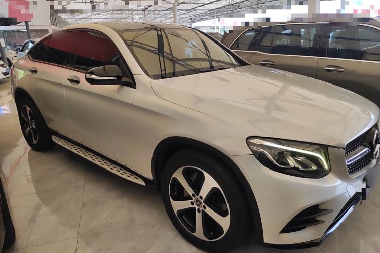 Used Mercedes-Benz GLC Coupe 2017 GLC 200 4MATIC Coupe SUV Front Right 45 Deg