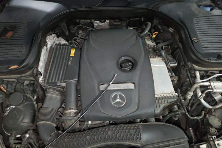 Used Mercedes-Benz GLC Coupe 2017 GLC 260 4MATIC Coupe SUV Engine Bay