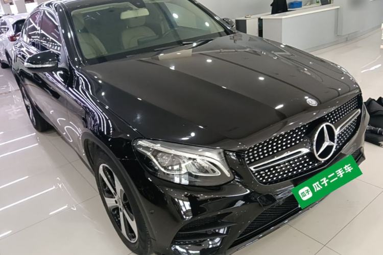 Used Mercedes-Benz GLC Coupe 2017 GLC 200 4MATIC Coupe SUV Front Right 45 Deg
