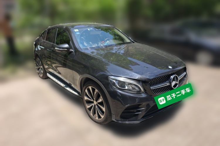 Used Mercedes-Benz GLC Coupe 2017 GLC 260 4MATIC Coupe SUV Front Right 45 Deg