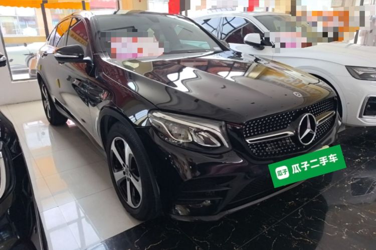 Used Mercedes-Benz GLC Coupe 2017 GLC 200 4MATIC Coupe SUV Front Right 45 Deg