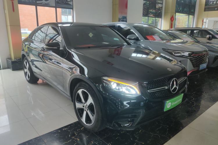 Used Mercedes-Benz GLC Coupe 2017 GLC 200 4MATIC Coupe SUV Front Right 45 Deg