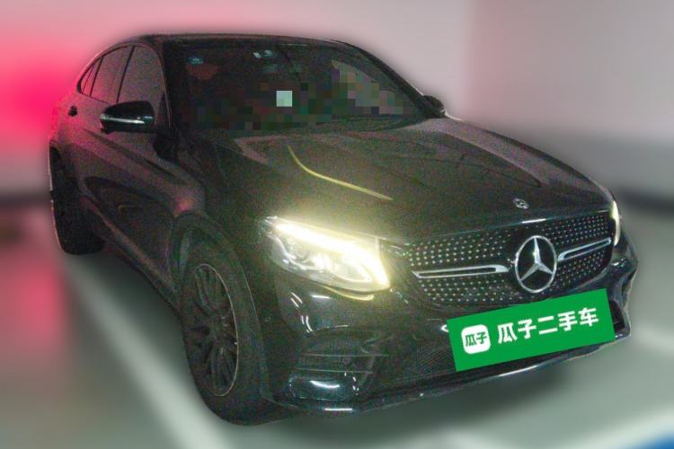 Used Mercedes-Benz GLC Coupe 2017 GLC 200 4MATIC Coupe SUV Front Right 45 Deg