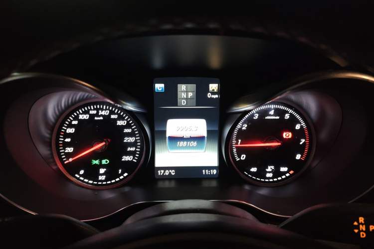 Used Mercedes-Benz GLC Coupe 2017 GLC 200 4MATIC Coupe SUV Instrument Cluster