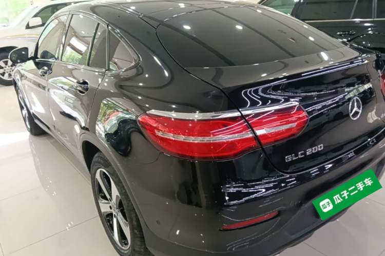 Used Mercedes-Benz GLC Coupe 2017 GLC 200 4MATIC Coupe SUV Rear Left 45 Deg