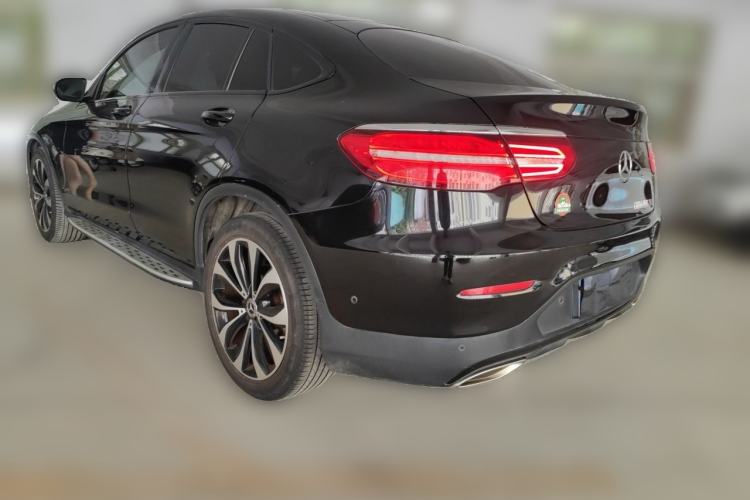 Used Mercedes-Benz GLC Coupe 2017 GLC 260 4MATIC Coupe SUV Rear Left 45 Deg