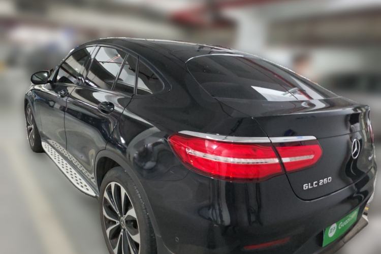 Used Mercedes-Benz GLC Coupe 2017 GLC 260 4MATIC Coupe SUV Rear Left 45 Deg
