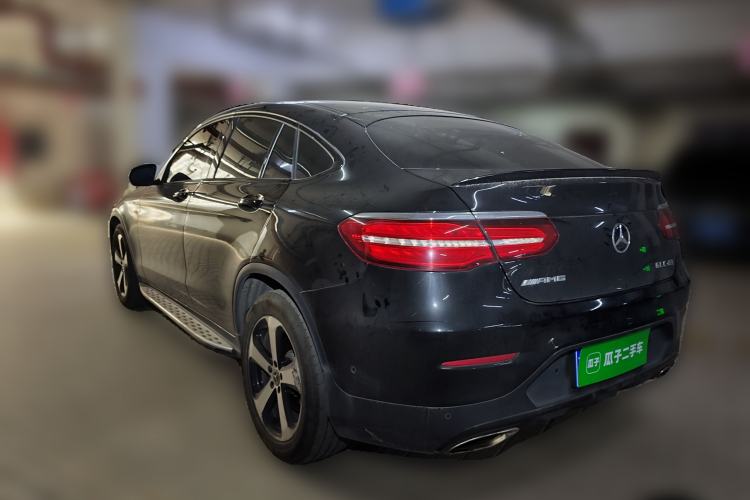 Used Mercedes-Benz GLC Coupe 2017 GLC 200 4MATIC Coupe SUV Rear Left 45 Deg