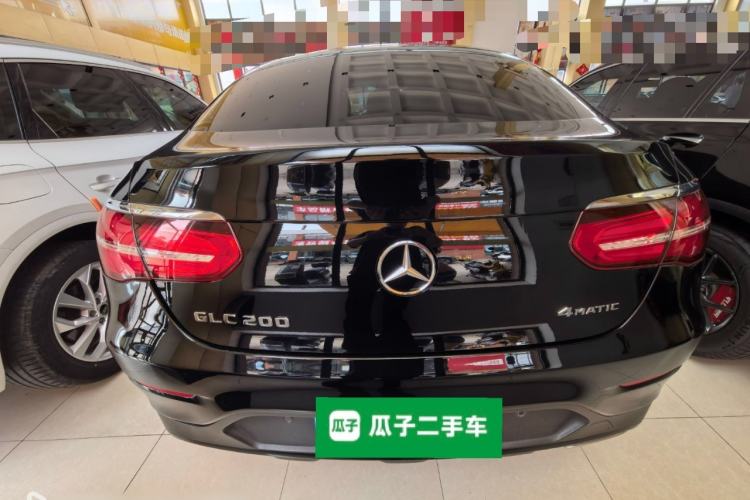 Used Mercedes-Benz GLC Coupe 2017 GLC 200 4MATIC Coupe SUV Rear