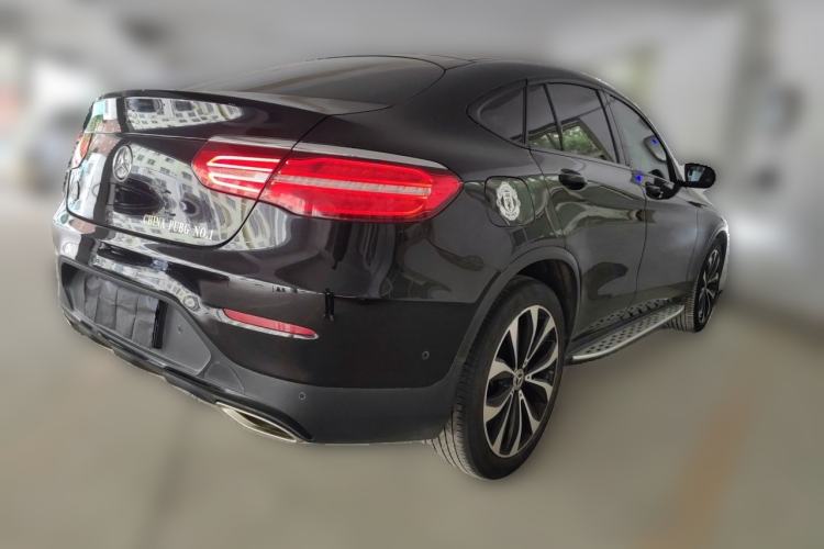 Used Mercedes-Benz GLC Coupe 2017 GLC 260 4MATIC Coupe SUV Rear Right 45 Deg