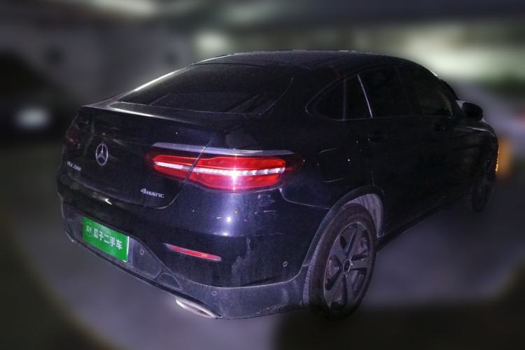 Used Mercedes-Benz GLC Coupe 2017 GLC 200 4MATIC Coupe SUV Rear Right 45 Deg
