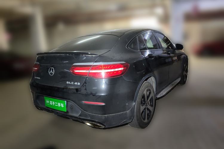 Used Mercedes-Benz GLC Coupe 2017 GLC 200 4MATIC Coupe SUV Rear Right 45 Deg