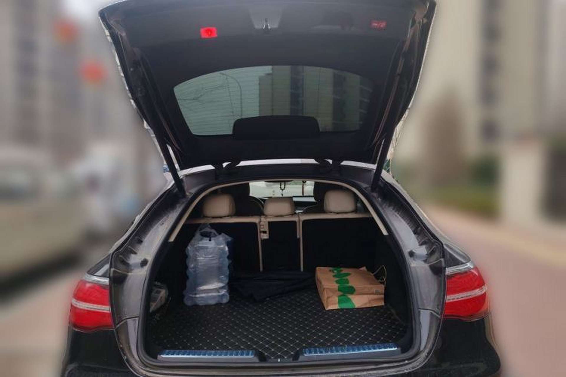 Used Mercedes-Benz GLC Coupe 2017 GLC 260 4MATIC Coupe SUV Trunk