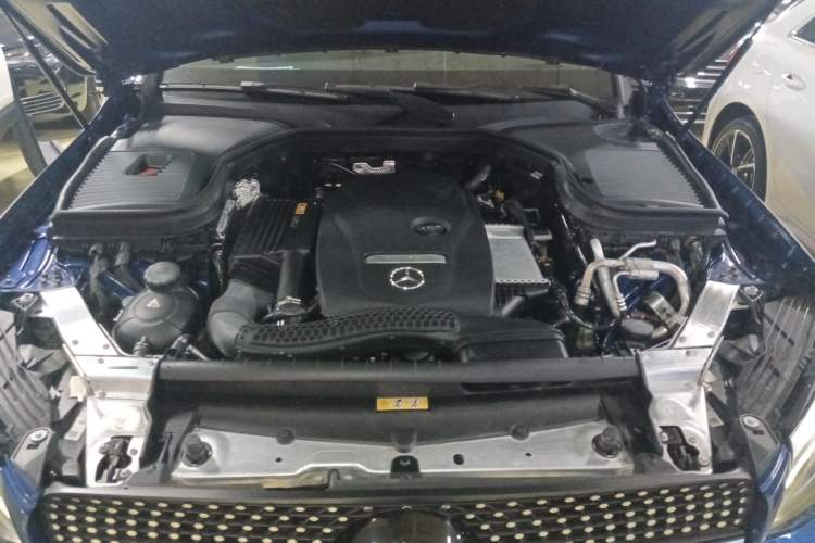 Used Mercedes-Benz GLC Coupe 2017 GLC 200 4MATIC Coupe SUV Engine Bay