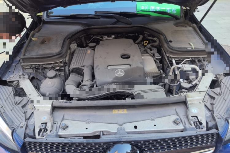 Used Mercedes-Benz GLC Coupe 2017 GLC 260 4MATIC Coupe SUV Engine Bay