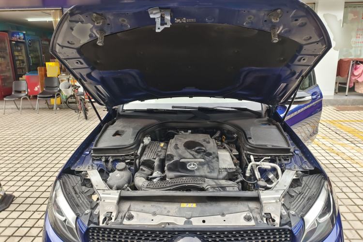 Used Mercedes-Benz GLC Coupe 2017 GLC 200 4MATIC Coupe SUV Engine Bay