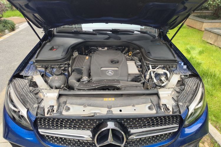 Used Mercedes-Benz GLC Coupe 2017 GLC 260 4MATIC Coupe SUV Engine Bay