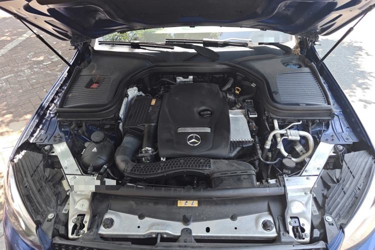 Used Mercedes-Benz GLC Coupe 2017 GLC 260 4MATIC Coupe SUV Engine Bay