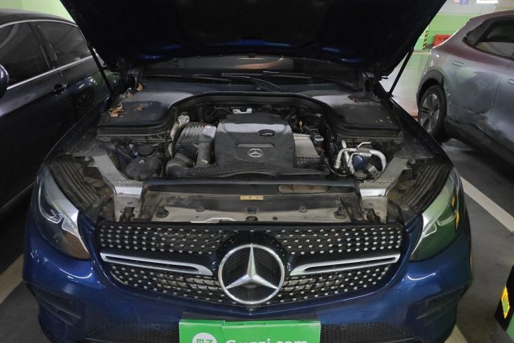 Used Mercedes-Benz GLC Coupe 2017 GLC 260 4MATIC Coupe SUV Engine Bay