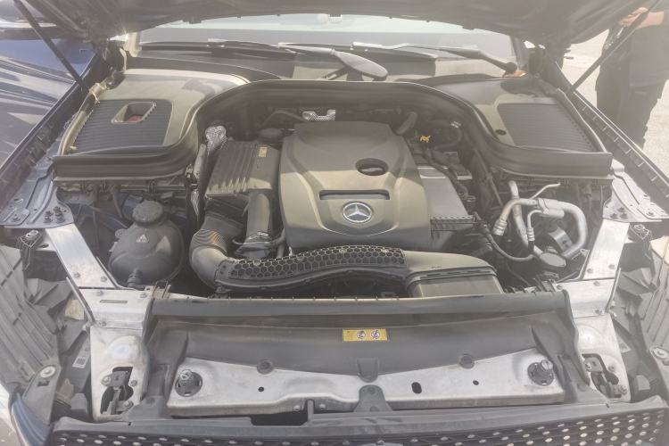 Used Mercedes-Benz GLC Coupe 2017 GLC 200 4MATIC Coupe SUV Engine Bay