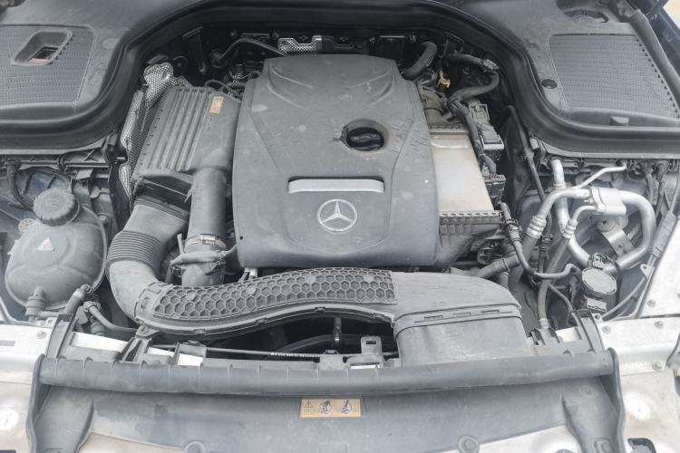 Used Mercedes-Benz GLC Coupe 2017 GLC 260 4MATIC Coupe SUV Engine Bay