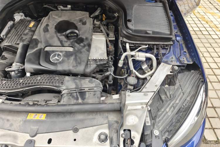 Used Mercedes-Benz GLC Coupe 2017 GLC 200 4MATIC Coupe SUV Engine Bay Left