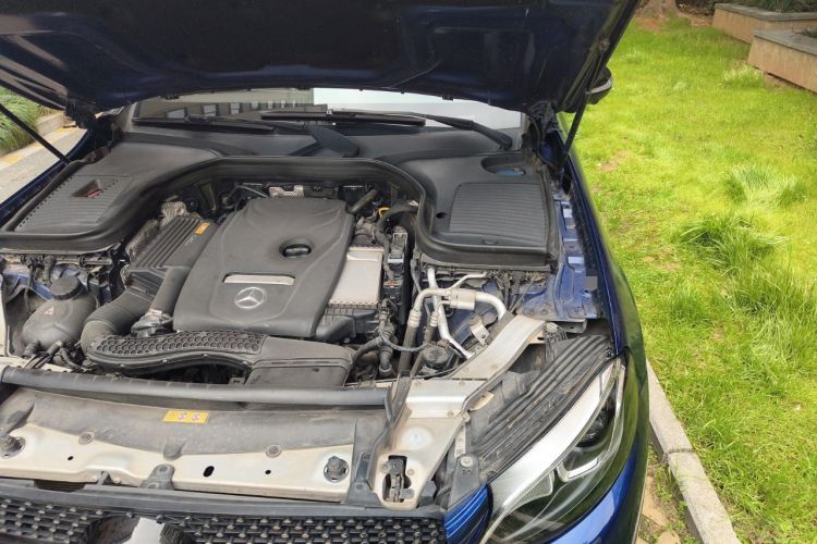 Used Mercedes-Benz GLC Coupe 2017 GLC 260 4MATIC Coupe SUV Engine Bay Left