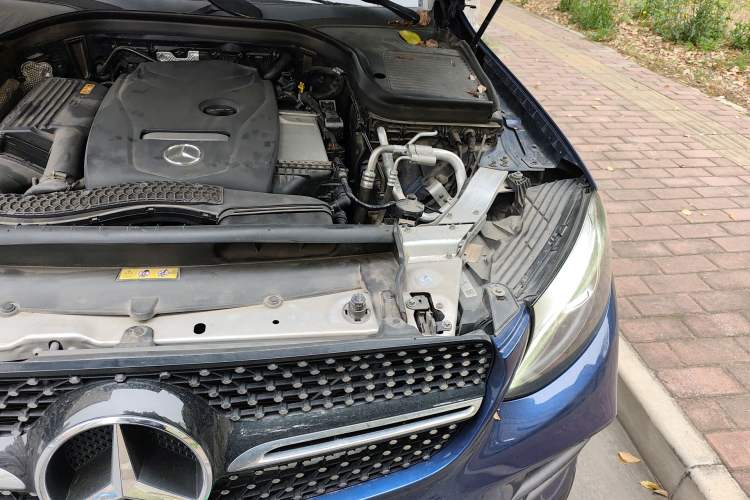 Used Mercedes-Benz GLC Coupe 2017 GLC 260 4MATIC Coupe SUV Engine Bay Left