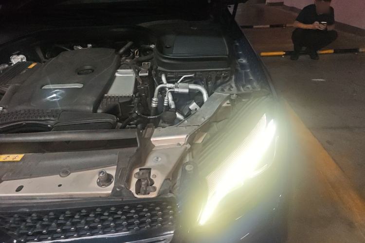 Used Mercedes-Benz GLC Coupe 2017 GLC 260 4MATIC Coupe SUV Engine Bay Left