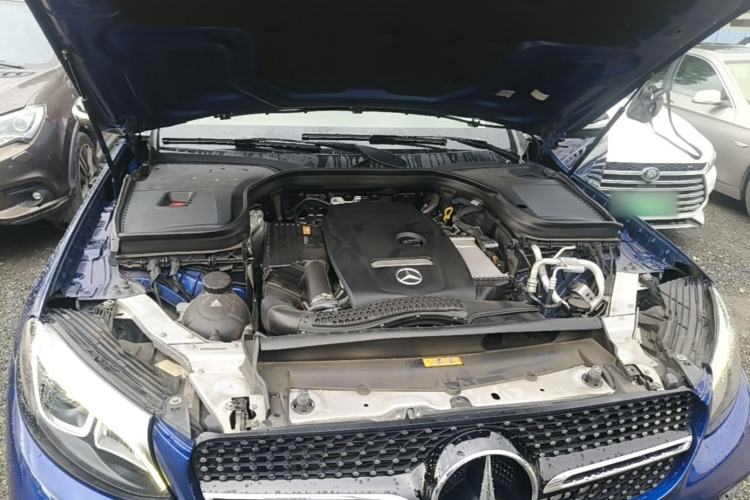 Used Mercedes-Benz GLC Coupe 2017 GLC 260 4MATIC Coupe SUV Engine Bay