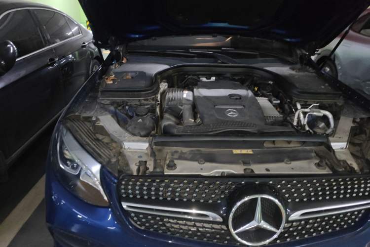 Used Mercedes-Benz GLC Coupe 2017 GLC 260 4MATIC Coupe SUV Engine Bay Right