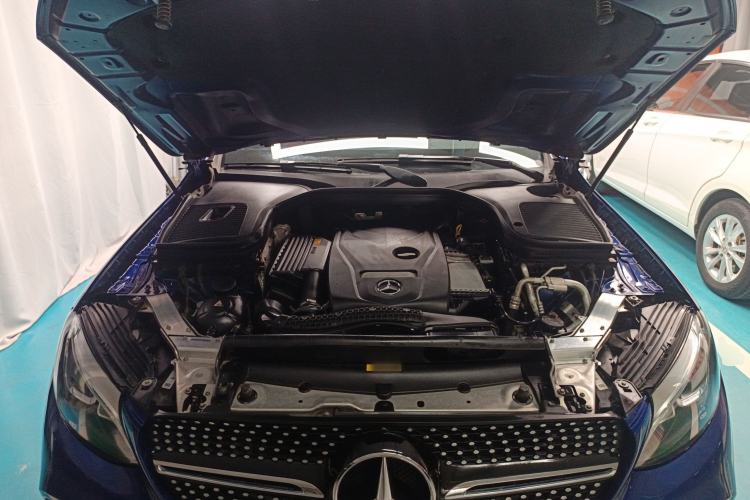 Used Mercedes-Benz GLC Coupe 2017 GLC 200 4MATIC Coupe SUV Engine Bay