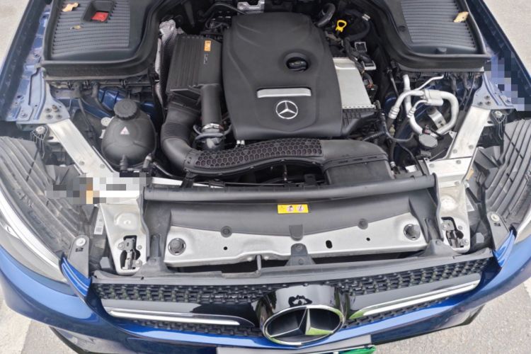 Used Mercedes-Benz GLC Coupe 2017 GLC 260 4MATIC Coupe SUV Engine Bay