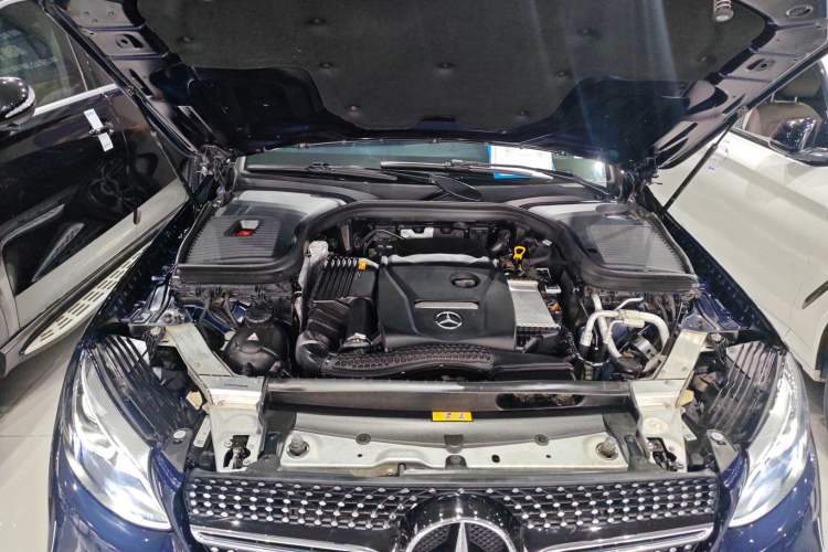 Used Mercedes-Benz GLC Coupe 2017 GLC 260 4MATIC Coupe SUV Engine Bay
