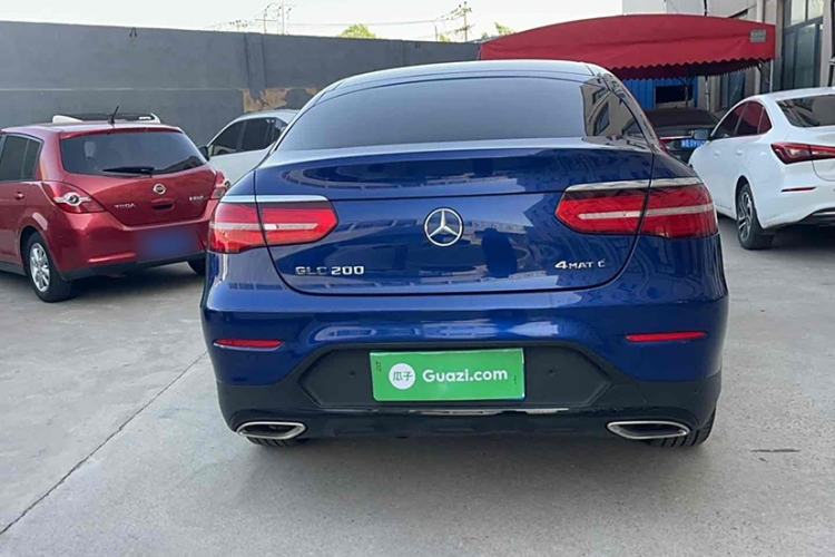 Used Mercedes-Benz GLC Coupe 2017 GLC 200 4MATIC Coupe SUV Exterior 1