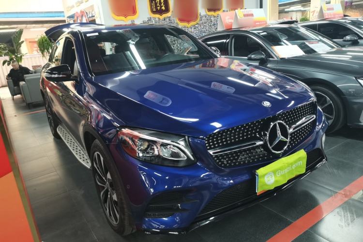 Used Mercedes-Benz GLC Coupe 2017 GLC 260 4MATIC Coupe SUV Exterior 1