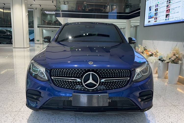 Used Mercedes-Benz GLC Coupe 2017 GLC 260 4MATIC Coupe SUV Exterior 1