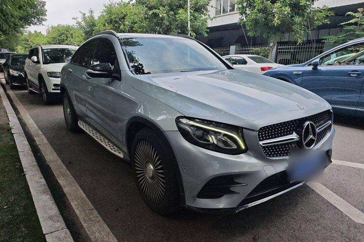 Used Mercedes-Benz GLC Coupe 2017 GLC 200 4MATIC Coupe SUV Exterior 2