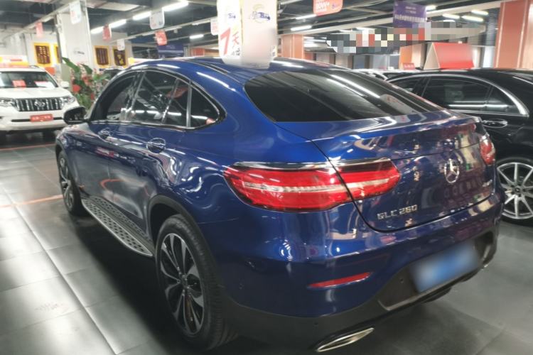 Used Mercedes-Benz GLC Coupe 2017 GLC 260 4MATIC Coupe SUV Exterior 2