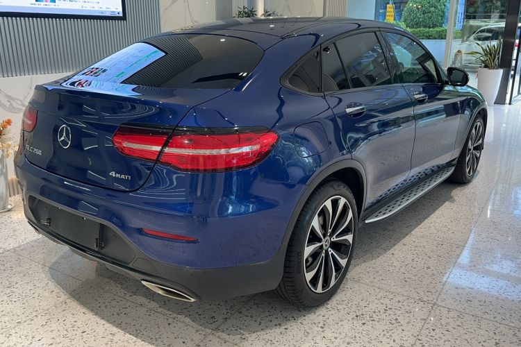 Used Mercedes-Benz GLC Coupe 2017 GLC 260 4MATIC Coupe SUV Exterior 3