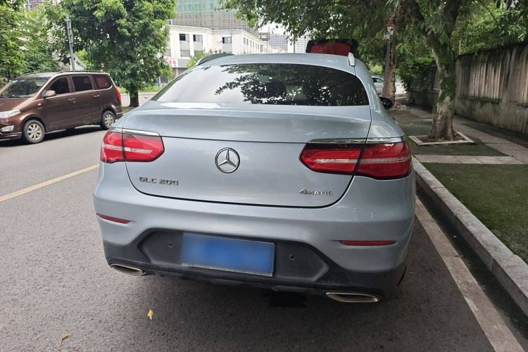 Used Mercedes-Benz GLC Coupe 2017 GLC 200 4MATIC Coupe SUV Exterior 4