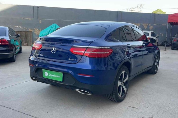 Used Mercedes-Benz GLC Coupe 2017 GLC 200 4MATIC Coupe SUV Exterior 5