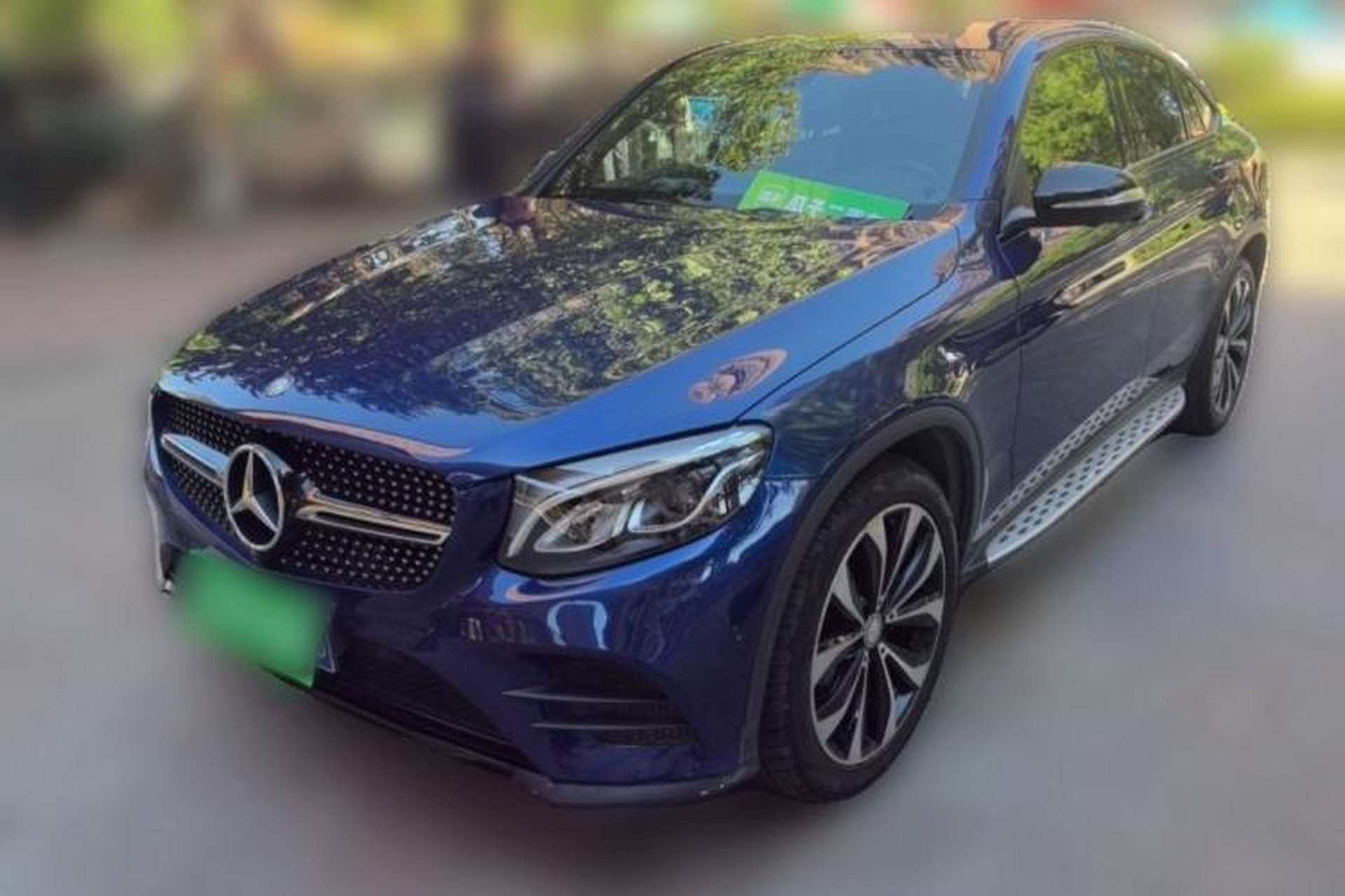 Used Mercedes-Benz GLC Coupe 2017 GLC 260 4MATIC Coupe SUV Exterior 5