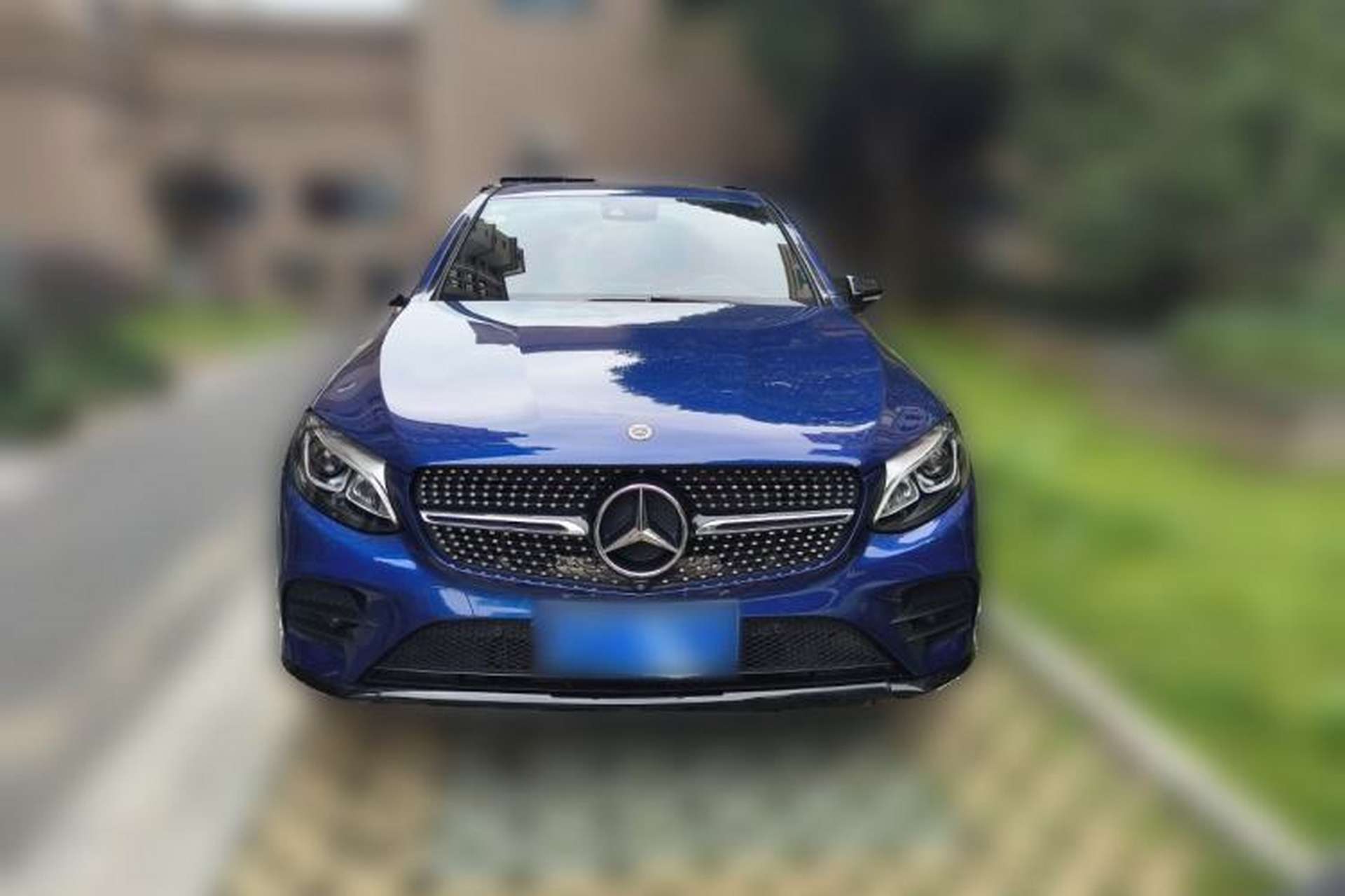Used Mercedes-Benz GLC Coupe 2017 GLC 260 4MATIC Coupe SUV Front