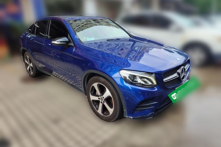 Used Mercedes-Benz GLC Coupe 2017 GLC 200 4MATIC Coupe SUV Front Right 45 Deg