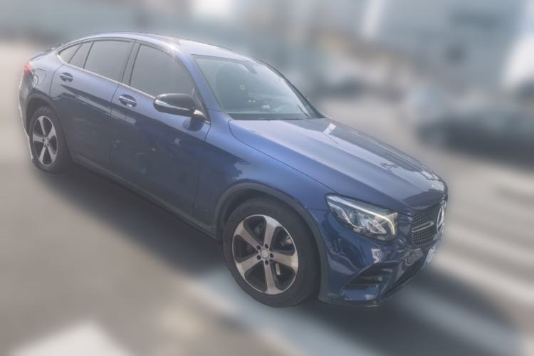 Used Mercedes-Benz GLC Coupe 2017 GLC 200 4MATIC Coupe SUV Front Right 45 Deg