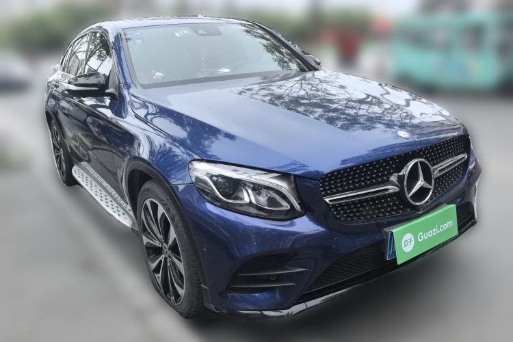 Used Mercedes-Benz GLC Coupe 2017 GLC 260 4MATIC Coupe SUV Front Right 45 Deg