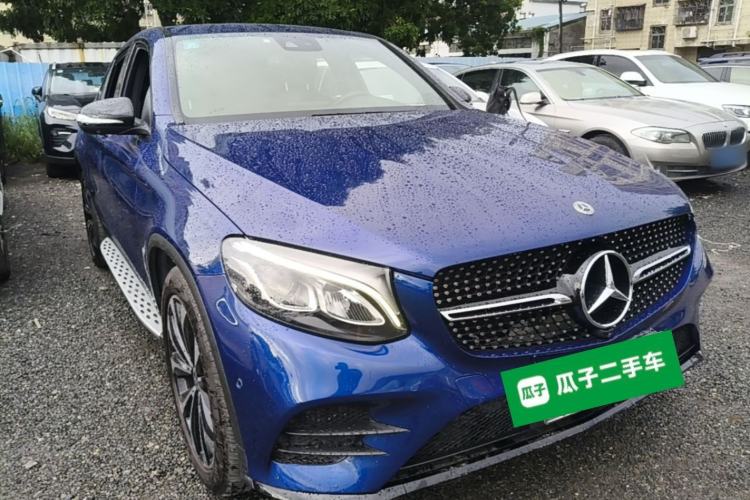 Used Mercedes-Benz GLC Coupe 2017 GLC 260 4MATIC Coupe SUV Front Right 45 Deg