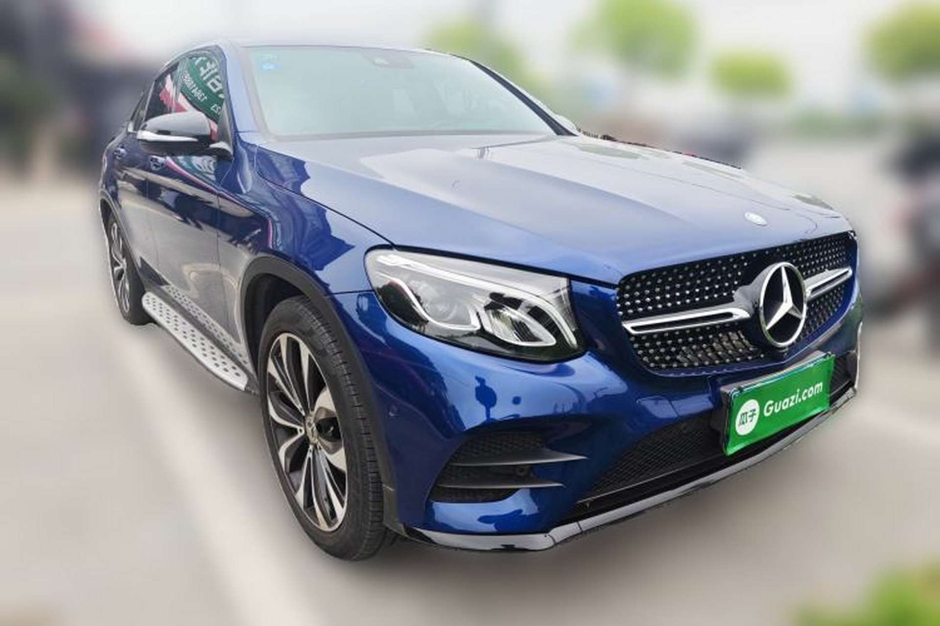 Used Mercedes-Benz GLC Coupe 2017 GLC 260 4MATIC Coupe SUV Front Right 45 Deg